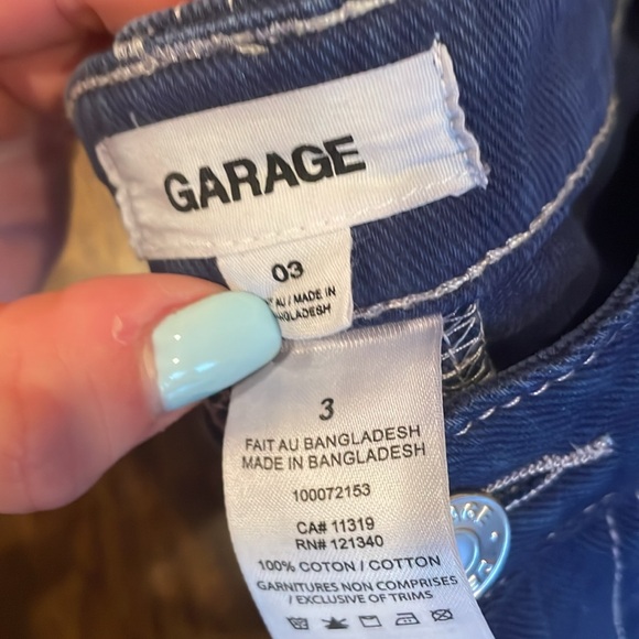 Garage Cargo Pants| Blue| size 3 - Picture 3 of 4